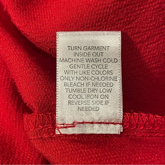 Christopher & Banks Women’s Lightweight Corduroy Jacket Zip Up Sz XL Colour Red - Picture 13 of 17